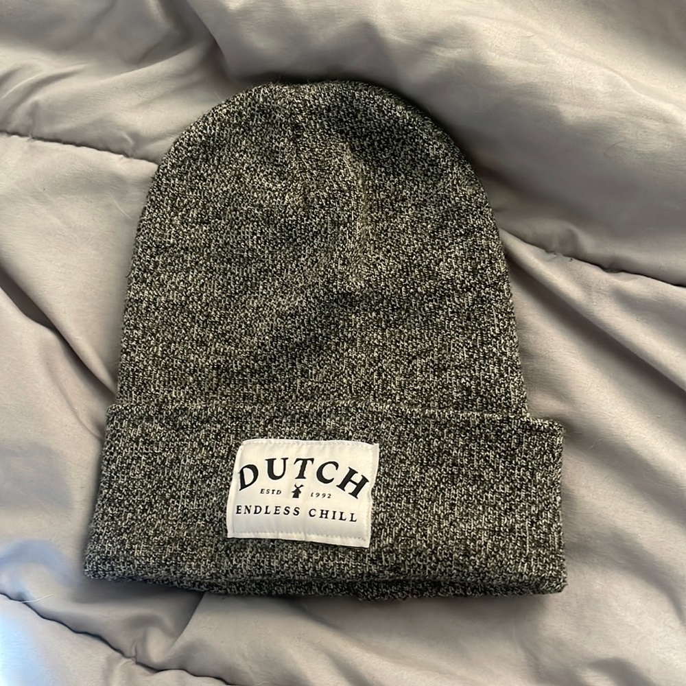 Grey Dutch Bros Endless Chill Beanie